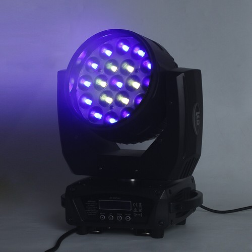 19 x 15 W Bee Eye LED beweglicher Scheinwerfer RGBW Bühnenbeleuchtung Dj Wash Zoom Lampe DMX - Bild 13 von 24