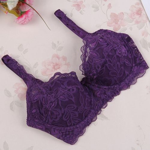 Plus Size Women's Full Coverage Underwire Non Padded Lace Sheer Minimizer Bra EF - Bild 28 von 41