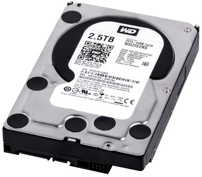 FESTPLLATTE WD CAVIAR GREEN WD25EZRS 2.5TB 5.4K 64MB SATA II 3.5''