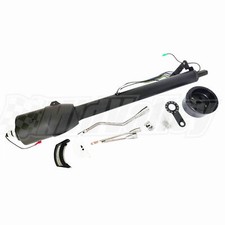 28 Universal Steering Column Tilt No Key W 9 Holes Adapter Black Automatic Gm