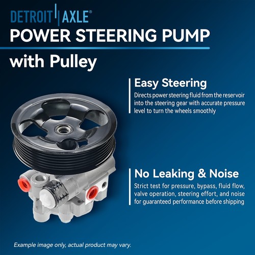 Power Steering Pump with Pulley for G35 FX35 G37 Q50 M35 M37 EX35 FX37 Q60 370Z - Picture 3 of 8