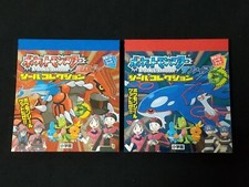 Ruby Sapphire Pokemon Sticker Collection Book Shogakukan Japanese