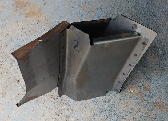 Torque Box Lower Right Plate – For 1966-1969 Ford Fairlane / Torino (Rust Repair & Frame Strength)
