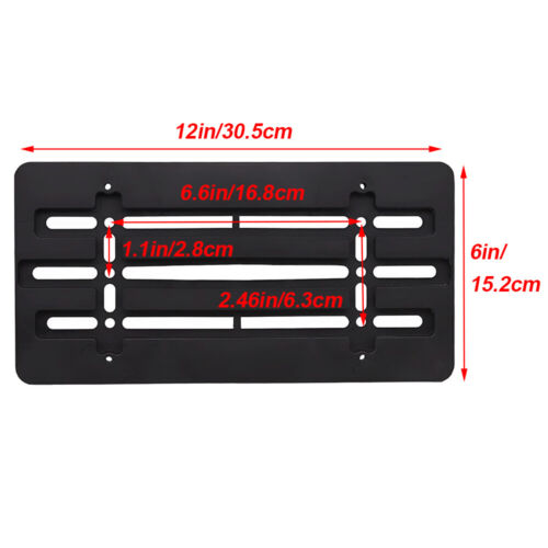 License Plate Frame Bumper Bracket Holder For Lexus IS250 IS300 IS460 GX460 - Bild 2 von 6
