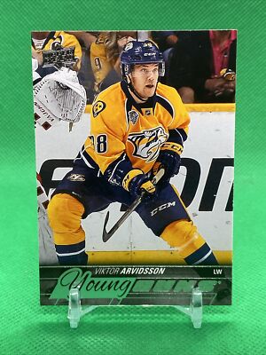 2015-16 Upper Deck #222 Young Guns Viktor Arvidsson RC