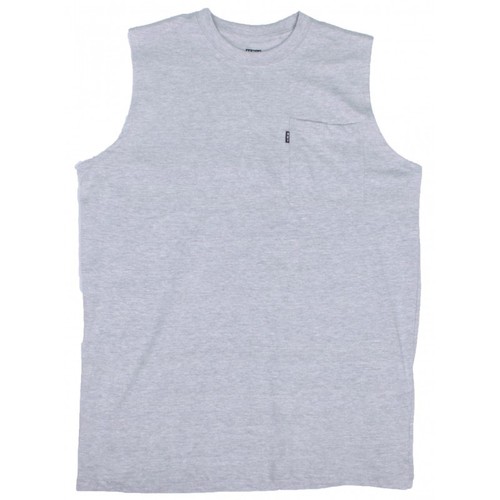 Key Sleeveless Pocket T. Key Mens No 