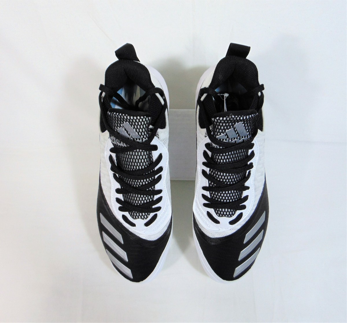 Adidas Icon V Bounce Black & White OREO Metal Baseball 