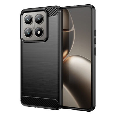 Xiaomi 14T PRO Handy Hülle Case Schale für Mi 14T Handyhülle dünn Grip schwarz !