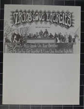 JOHN SINCLAIR - WHITE PANTHER PARTY - TRANS-LOVE ENERGIES STATIONARY - GRIMSHAW