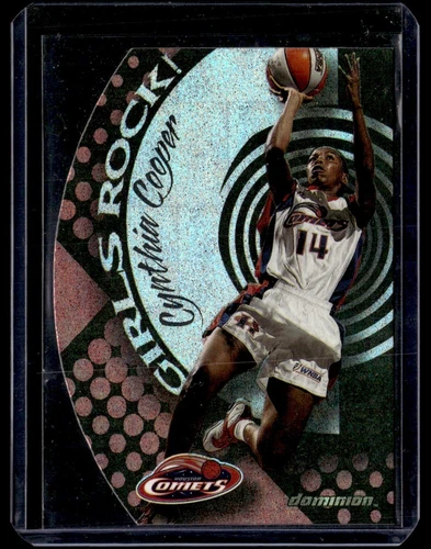 2000 Skybox Dominion WNBA Girls Rock Cynthia Cooper #10