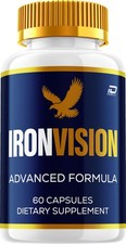  1 Pack Iron Vision Eye Support Supplement   IronVision Capsules Eye Vitamins