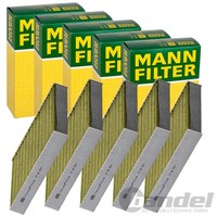 5X Mann-Filter FP 25 003 Innenraumfilter ALLERGIKER-AKTIVKOHLEFILTER 5-STÜCK!