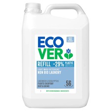 x2 BUNDLE- Ecover Non Bio Light Wash Detergent - Lavender & Eucalyptus - 5L 3.00 per litre