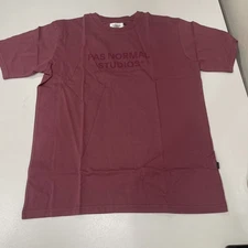 Pas Normal Studios Off-Race Logo T-Shirt Grape L
