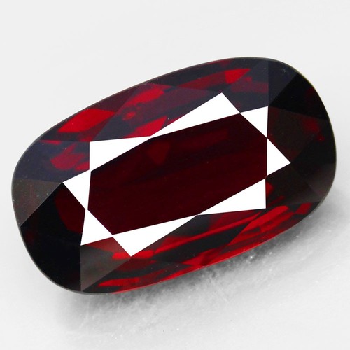 14.91ct.MUSEUM TOP RED RHODOLITE GARNET NATURAL GEMSTONE SUPER NICE IF - Picture 2 of 5