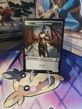 Vampire Demon 15  Token Card MTG Caverns of Ixalan 2023  LP +  Non Foil See Pics