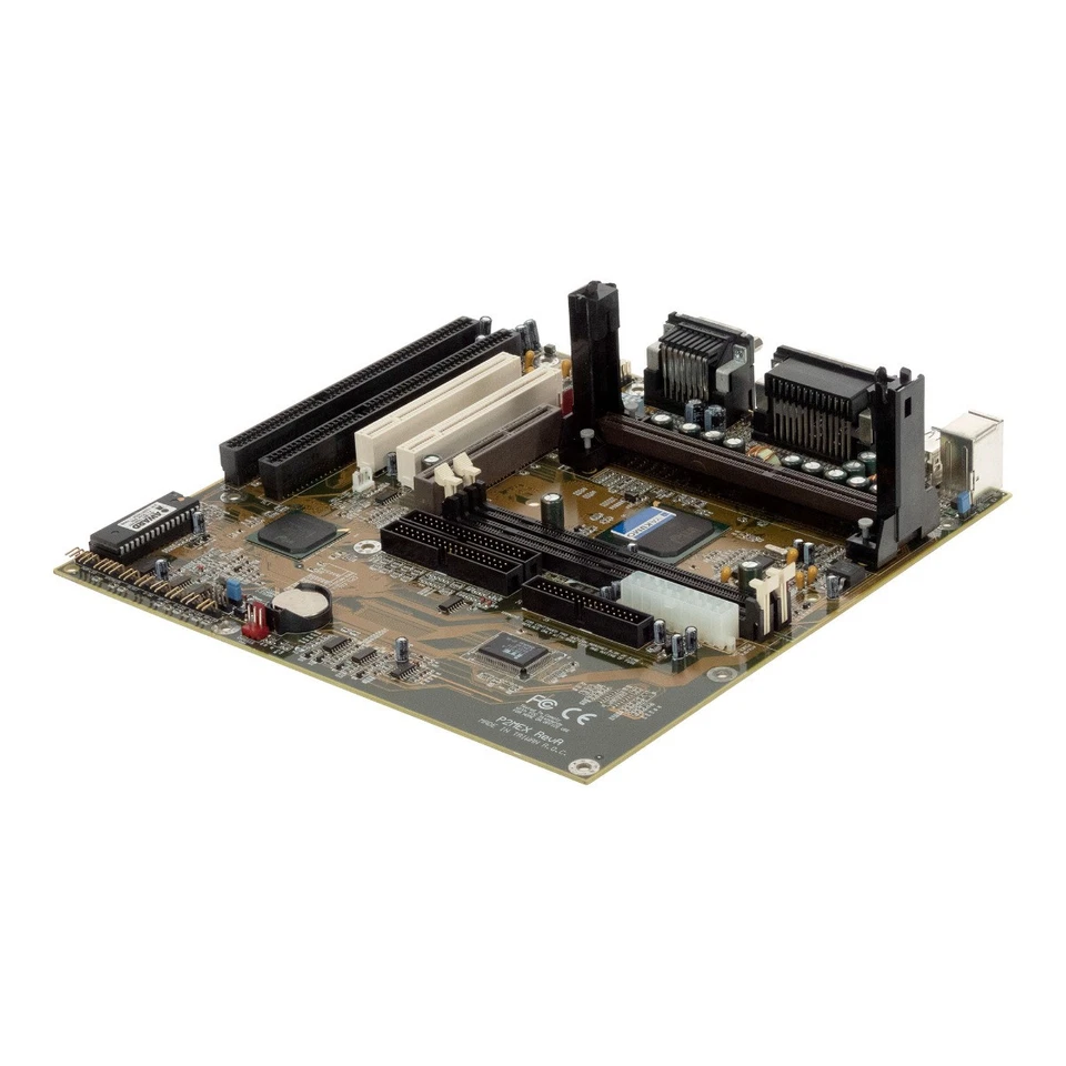 Motherboard Micro-Atx DFI P2MEX RevA Slot 1 Sdram Isa PCI AGP - Image 3 of 3