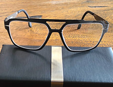 ic! berlin FLX_02 Korrekturbrille Brillengestell Raw/Graphite 5515-145