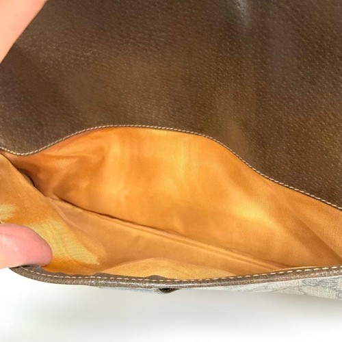 Gucci GG Supreme Shoulder Bag PVC Brown Authentic I0318500 - 第 21/24 張圖片