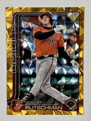 2025 Topps Series 2 ADLEY RUTSCHMAN #650 Gold Diamonte Foil /50
