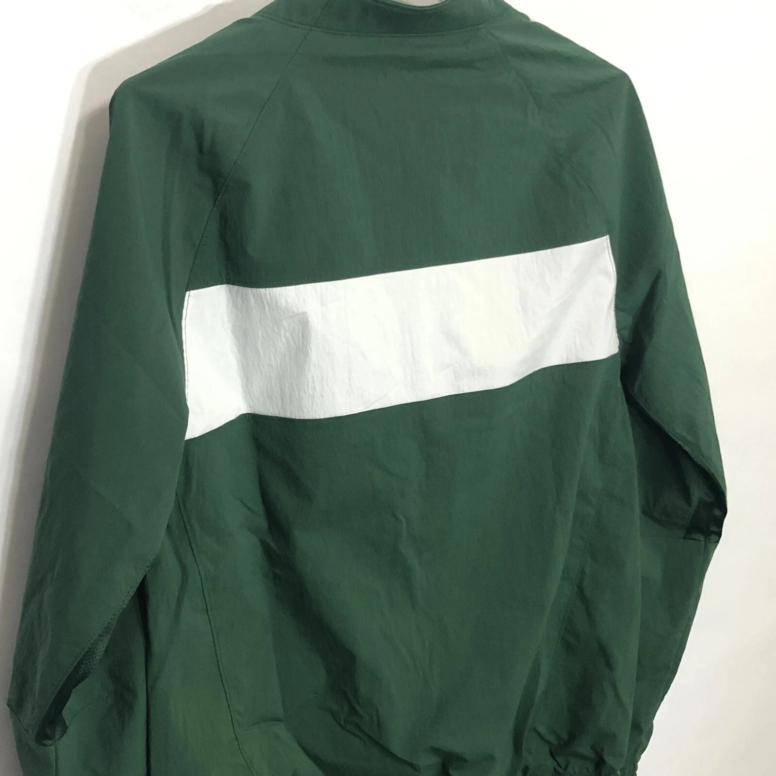 Nike Air Jordan Dri Fit 1/4 Zip Woven Jacket Green/White Men's CD2218-377 SizeXS thumbnail 5