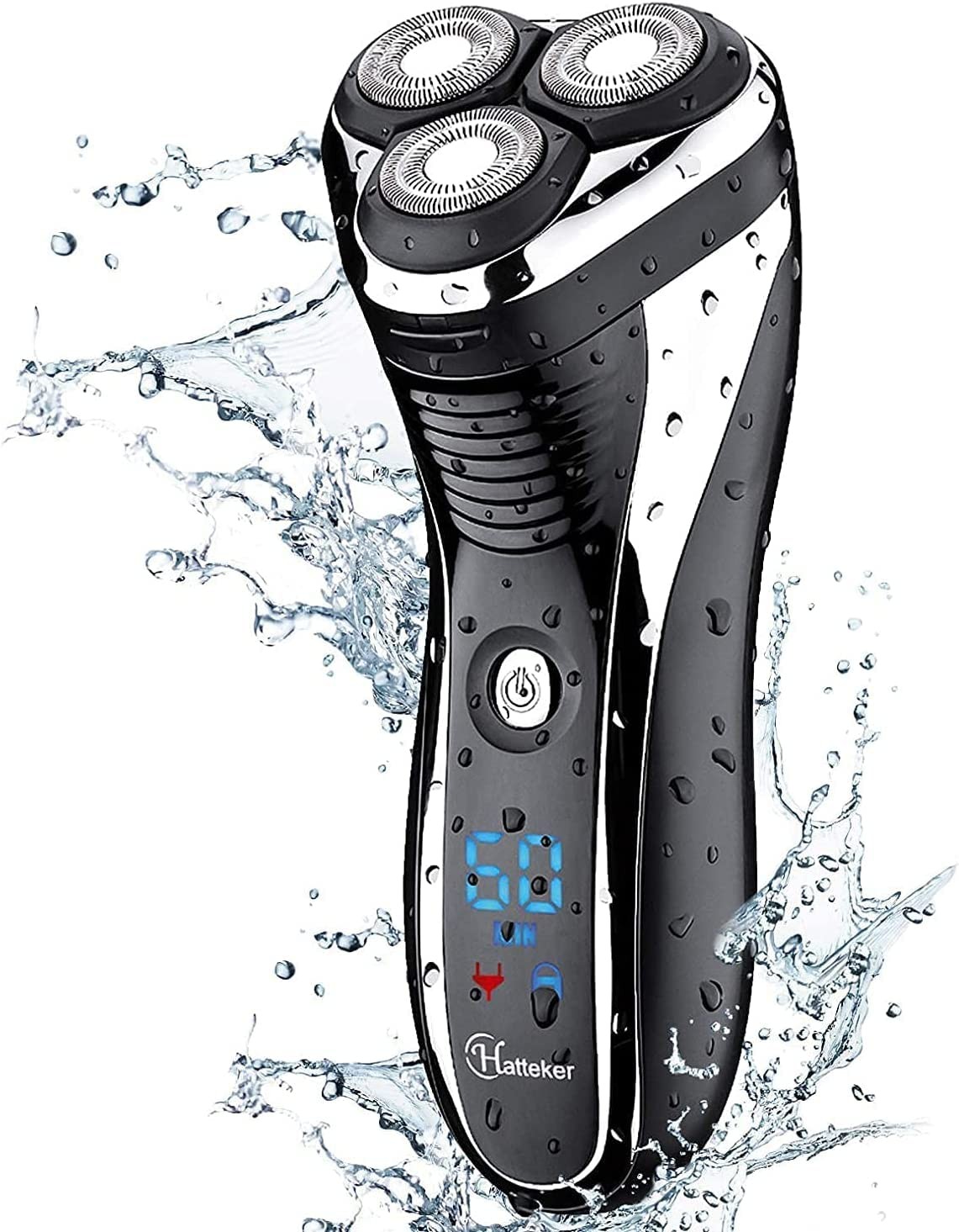 Rotary Razor Men Cordless 1 Count (pack Of 1), Black