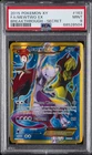 2015 POKEMON XY BREAKTHROUGH SECRET #163 FULL ART/MEWTWO EX PSA 9
