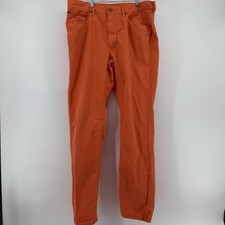 Polo Ralph Lauren Classic Fit Mens 36x32 Orange Cotton Chinos