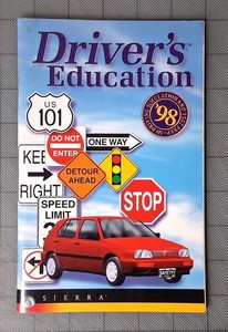 Driver's Education 98 Manual Only! NO CD! READ!