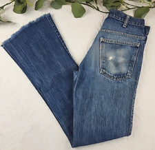 VTG Levi's Blue Denim Bootcut Flare Jeans Size 30" x 32"