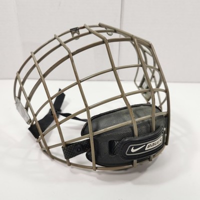 VINTAGE NIKE BAUER FM8500S OVAL TRUE VISION HOCKEY CAGE MEDIUM L