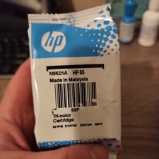 HP 65 Color Ink Cartridge 65 N9K01AN NEW GENUINE
