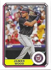 2025 Topps Archives - 1987 Topps Boardwalk and Baseball James Wood #87BB-3 (RC)