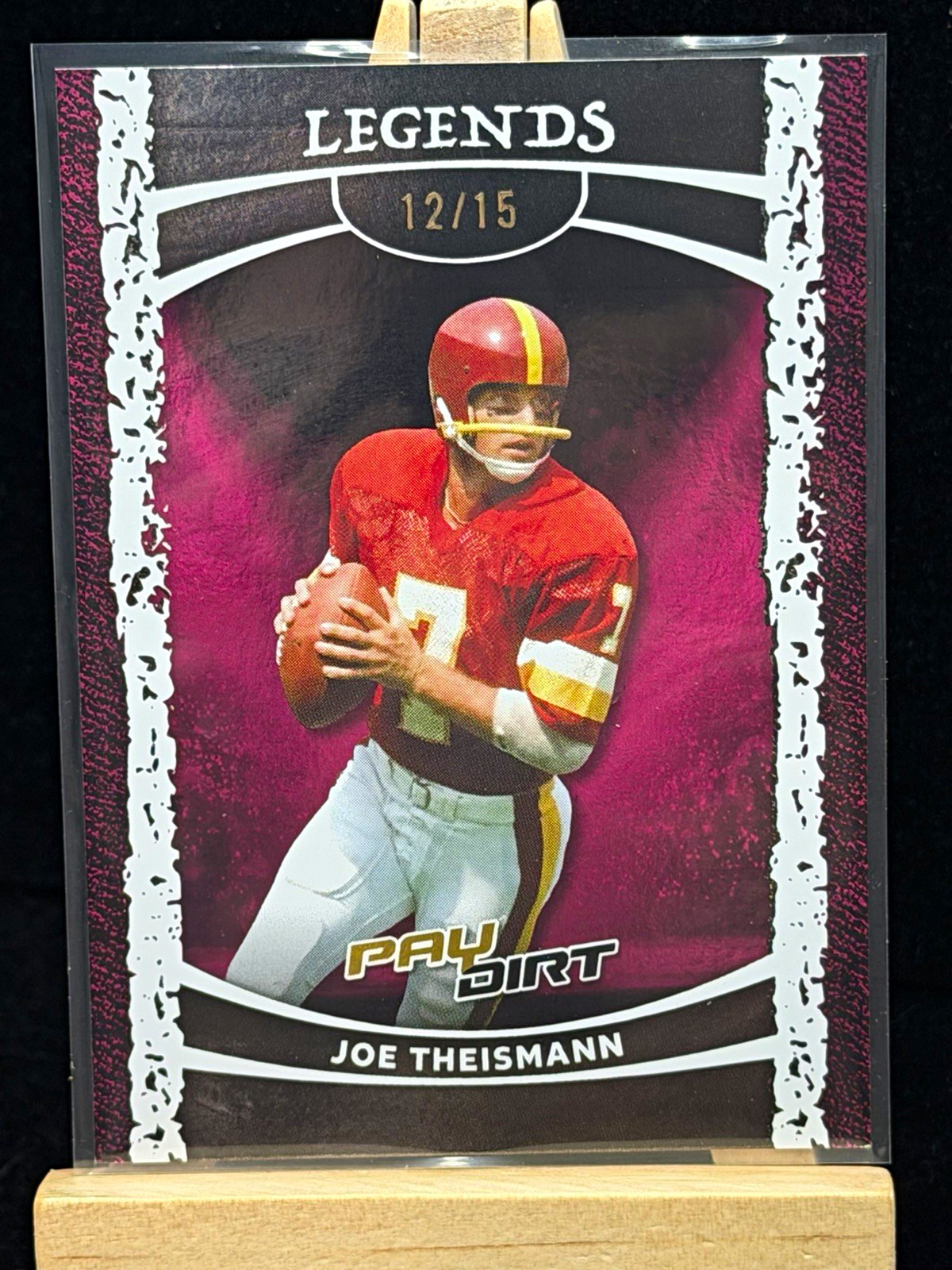 Joe Theismann #LB-36 #/15 - Leaf 2026 Paydirt Legends