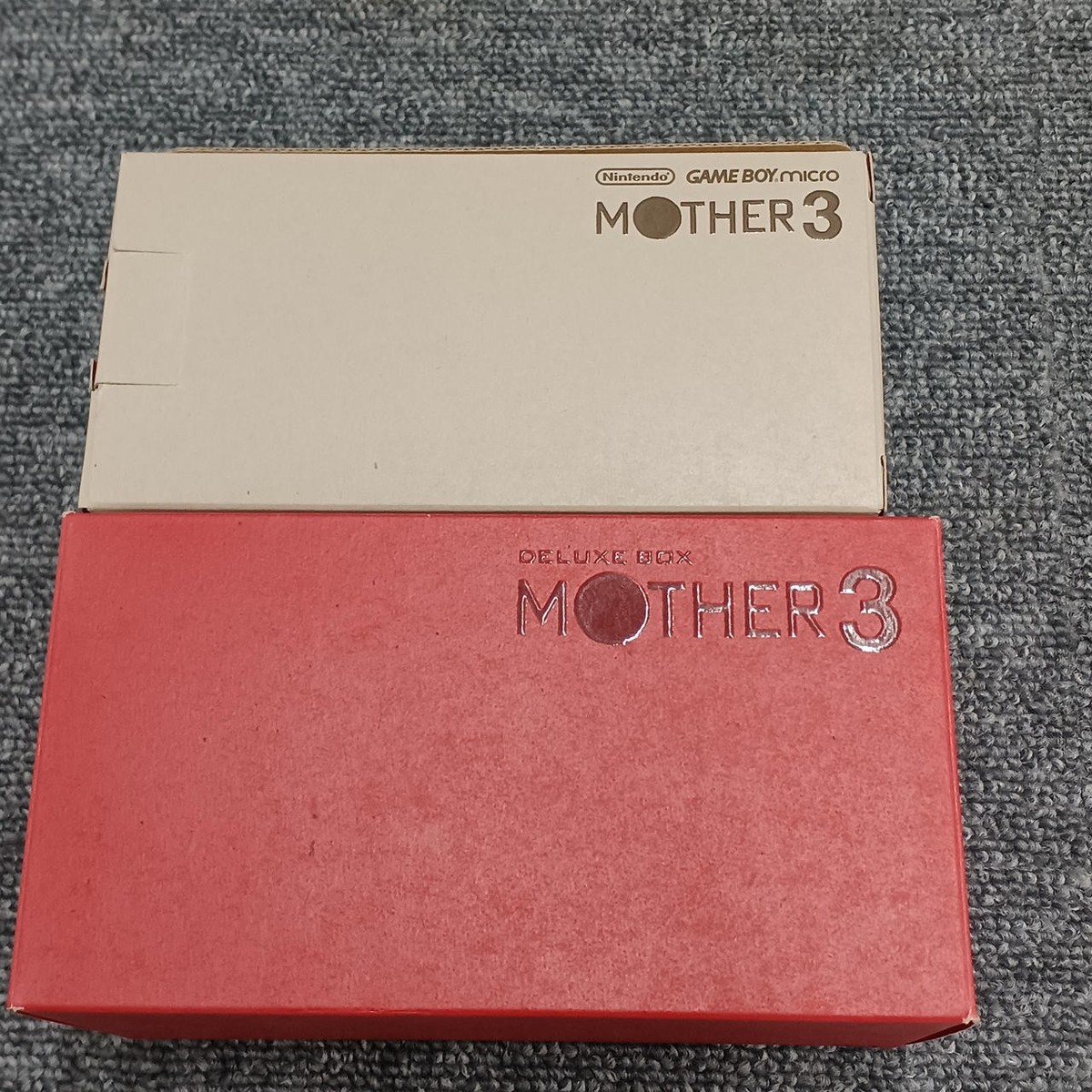 Nintendo Game Boy Micro Mother3 Deluxe Box Franclin Badge Limited
