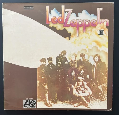 Led Zeppelin II 1969 1st German Press PF Variation VG+ Vinyl Laminated Cover