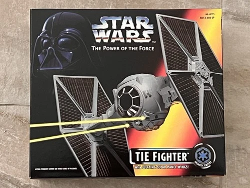 Kenner Star Wars Power Of The Force 2 Electronic TIE Fighter Vehicle MIB