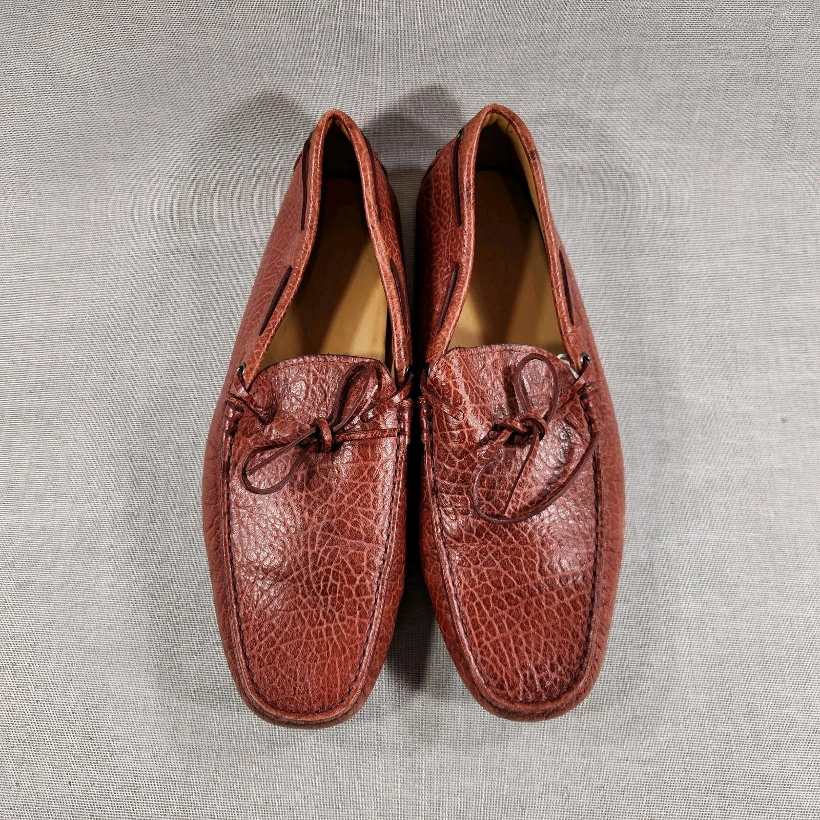 TOD’S Scarpe mocassini Tod's uomo driver slip on taglia 11 pelle marrone