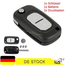 2Tasten Auto Klapp Schlüssel Ersatz Gehäuse für Renault Kangoo Mercedes Citan 2Tasten Auto Klapp Schlüssel Ersatz Gehäuse für Renault Kangoo Mercedes Citan