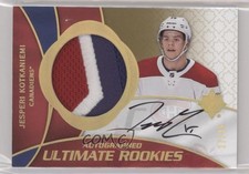 2018-19 Upper Deck Ultimate Collection 27/49 Jesperi Kotkaniemi Patch Auto ey6
