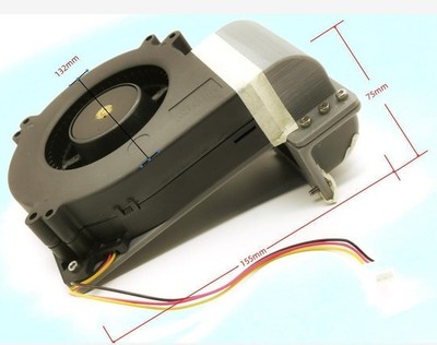 U förmiger Kühlventilator für NVIDIA Tesla V100 P100 P40 M40 K80 Server GPUs