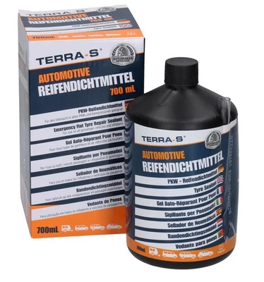 TERRA-S Crevaison Bouteille de Recharge 700ml pour Reifenpannenset Standard Kit - Photo 1/3