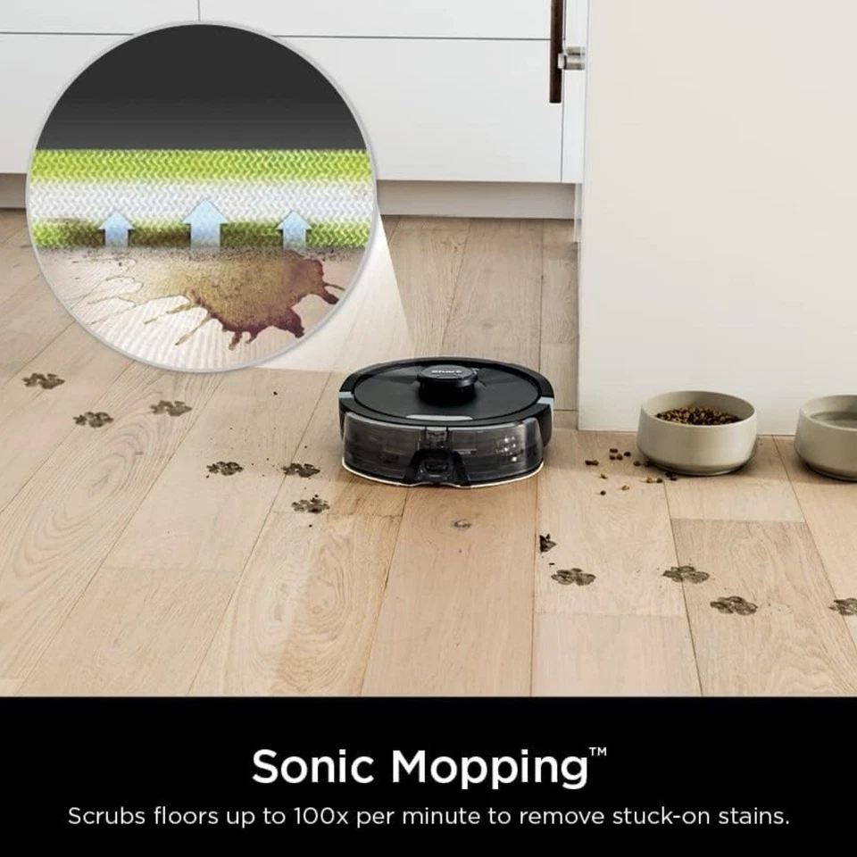 Shark RV2620W AI Ultra Robot Vacuum and Mop with Matrix Clean Navigation - Image 4 of 4