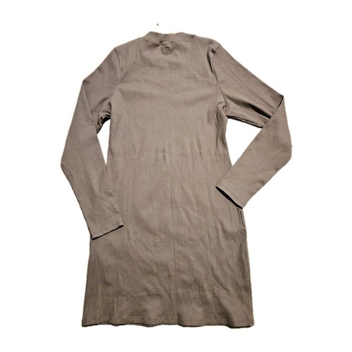 Pink Victorias Secret Shirt Dress Womens Size XL Long Sleeve Light Mocca NWT - Picture 3 of 8