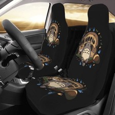 Studio Ghibli Car Seat Covers Totoro And Cat Bus Graphic Seat Covers Studio Ghibli Car Seat Covers Totoro And Cat Bus Graphic Seat Covers