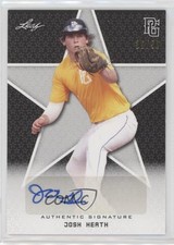 2020 Leaf Perfect Game National Showcase 35/50 Josh Heath #BA-JH5 Auto g2u