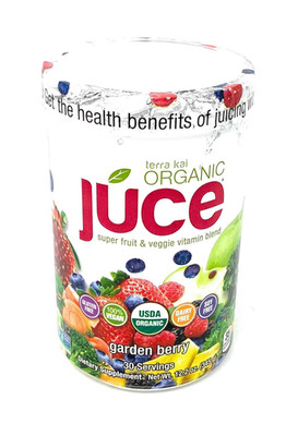Juce Super Fruit and Veggie Blend Drink, 12.2-Ounce Garden Berry