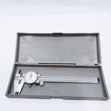 Mitutoyo Dial Vernier Caliper 505-633 D15 150mm 0.05mm Made in Japan BE161