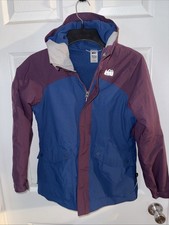 REI CO-OP Peak Fleece Lined Insulated Nylon Full Zip Hood Jacket Youth M 10-12 