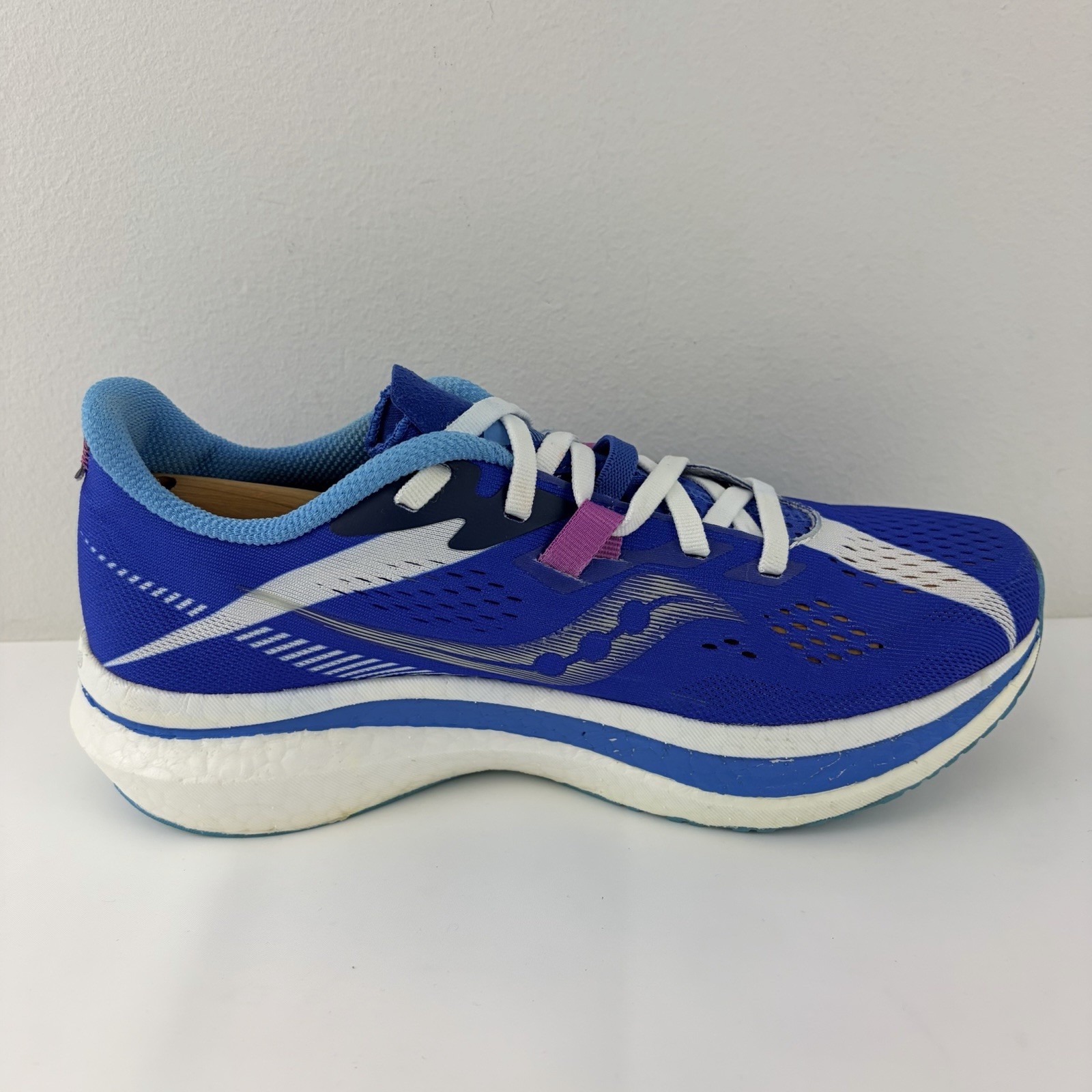 Saucony Endorphin Pro 2 Women’s Blue Running Shoes Carbon Plate US 7.5 thumbnail 5